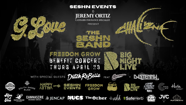G. Love, Chali 2na, The Seshn Band — produced by Coastal Productions at Big Night Live, Boston, MA